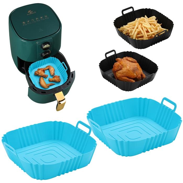Silicone Insert for Air Fryer Square 17.5cm Baking Pan