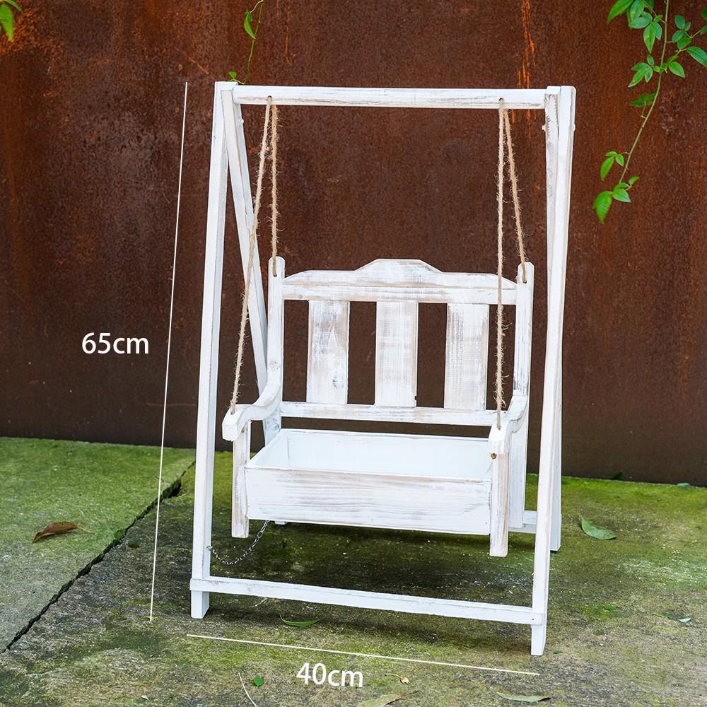 Neid Porzellan Windmühlen Ornament: Massivholz Miniaturlandschaft Gartendekoration - Kreative Waldserie für Kindergarten und Hofgestaltung