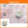 Unique Cartoon Character Metal Brooch Exquisite Fantasy Castle Shape Enamel Pin For All