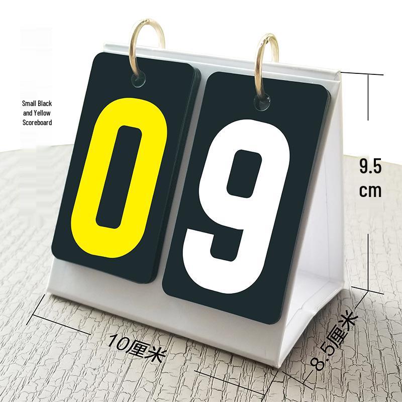 Two-Digit Flip Scoreboard for Basketball, Football, Events - 5 Colors
