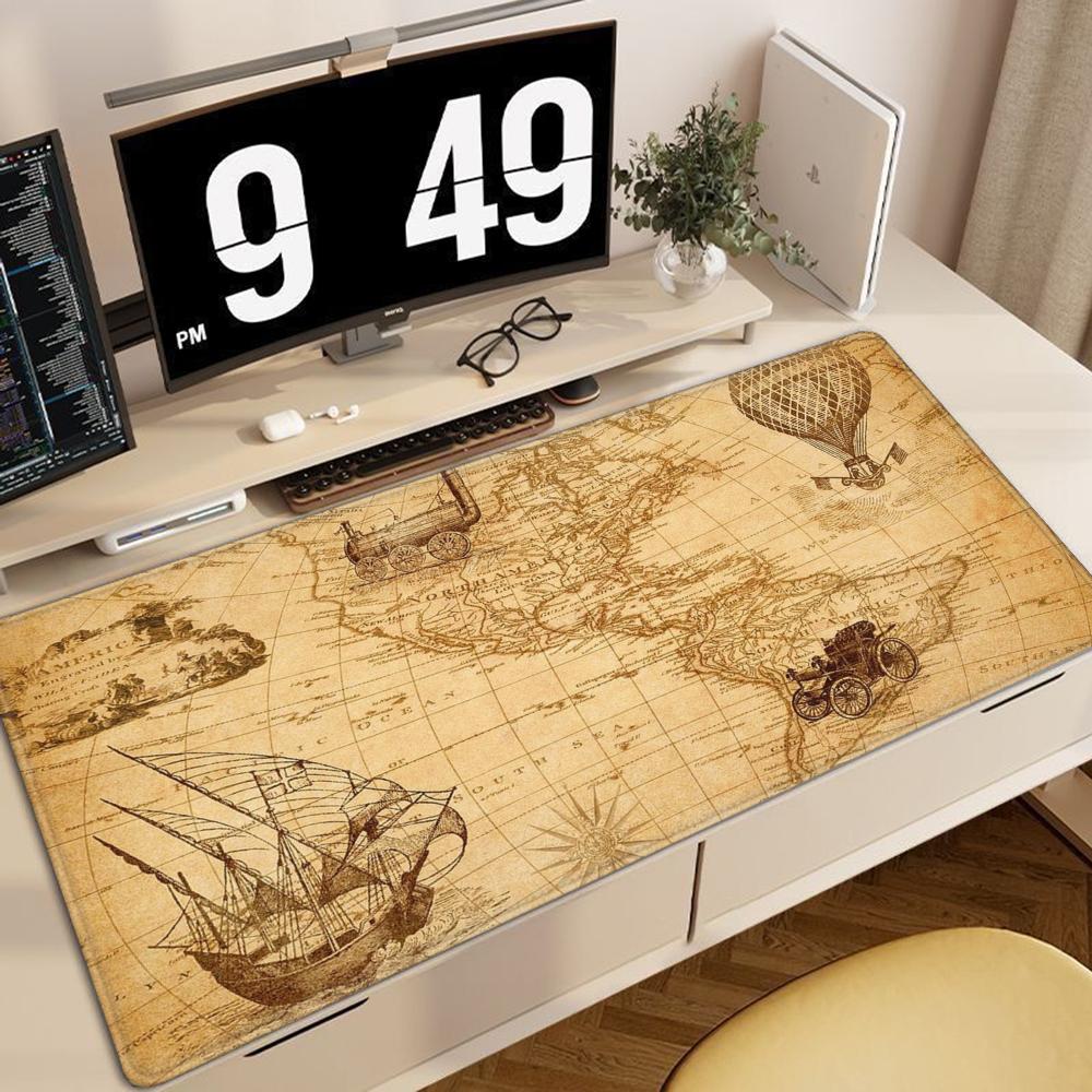 Ancient map of Middle-earth Large Mouse Pad XXL Gaming Desktop Carpet Laptop Desk mat Table Keyboard Accessories Rug 1000×500