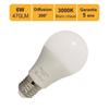 Ampoule LED E27 6W 470Lm 3000K - garantie 5 ans