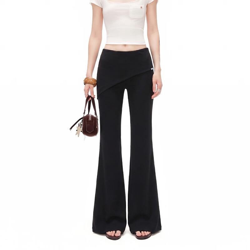 unifree Relaxed Fit Flared Casual Pants