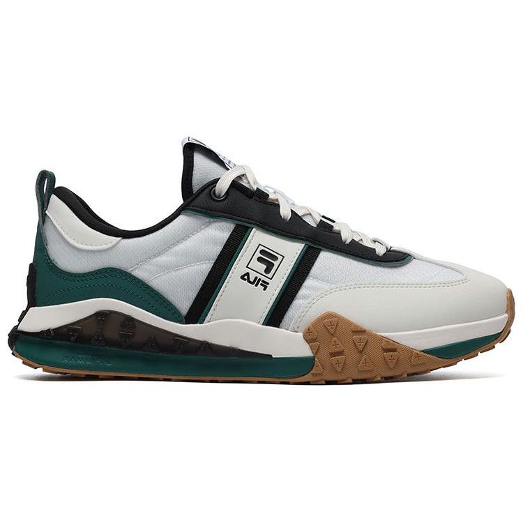 Fila Ziegel Stoff Leder Sport Modern Block Low-Top Lifestyle Schuhe Herren Sneaker Weiß Schwarz F12M231125FWA