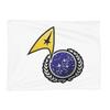Star Treks Science Fiction TV Series Blanket Soft Warm Flannel Throw Blanket Bedspread for Bed Living Room Picnic Travel Home