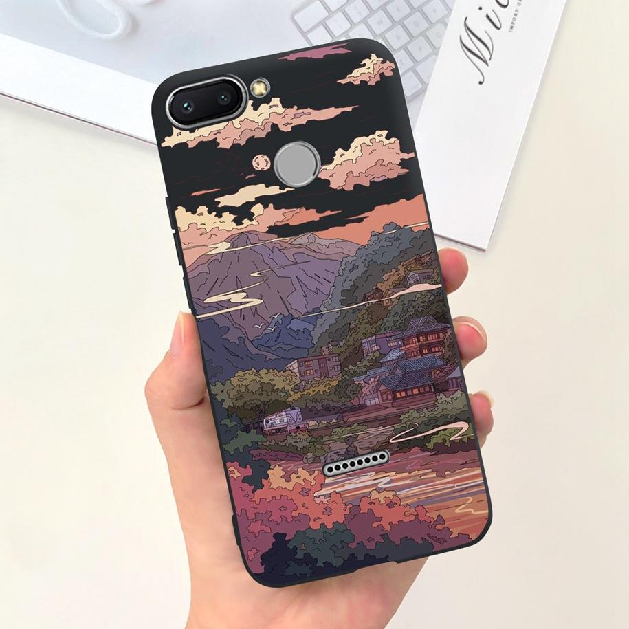 For Xiaomi Redmi 6 Case Redmi 6A Cover Cute Dinosaur Duck Cat Shockproof Bumper For Xiomi Redmi 6 6A Fundas Redmi6 Redmi6A Coque