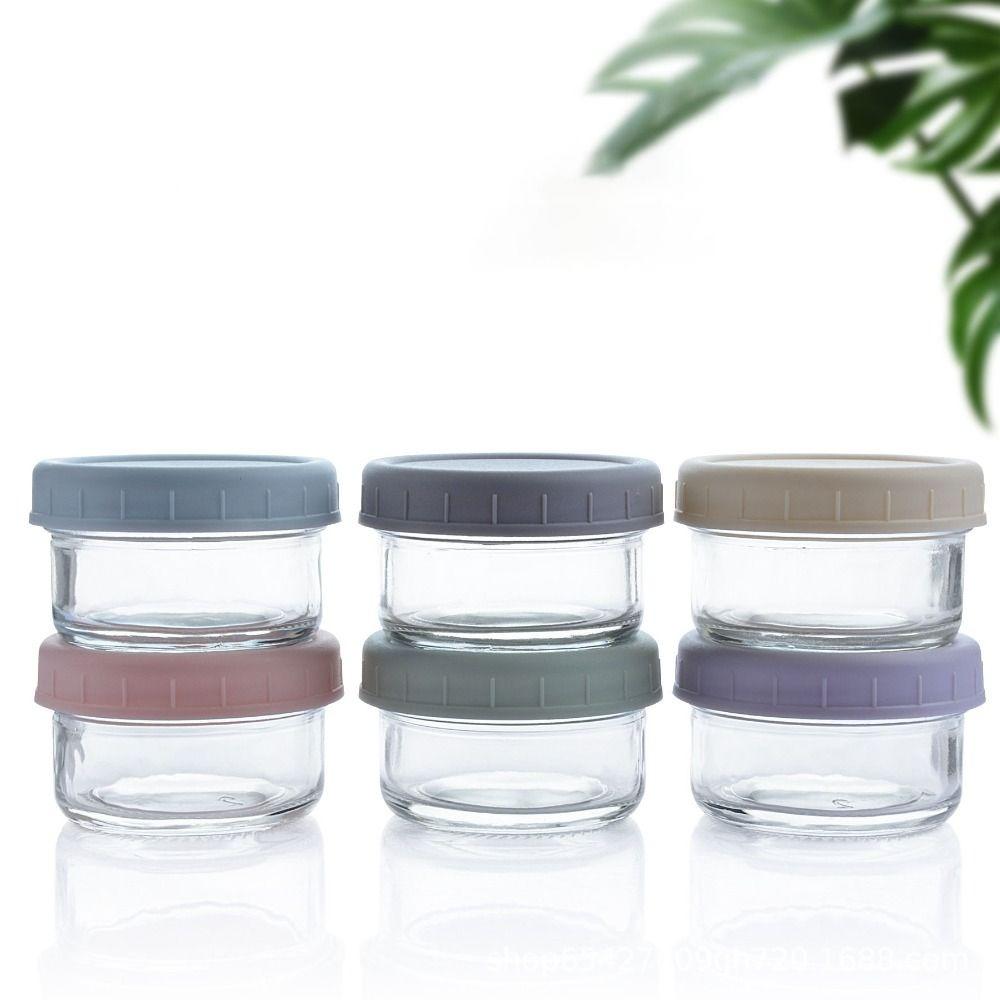 6pcs Glass Dipping Sauce Cup 70ml Salad Dressing Container Multipurpose Sauce Box  Condiment