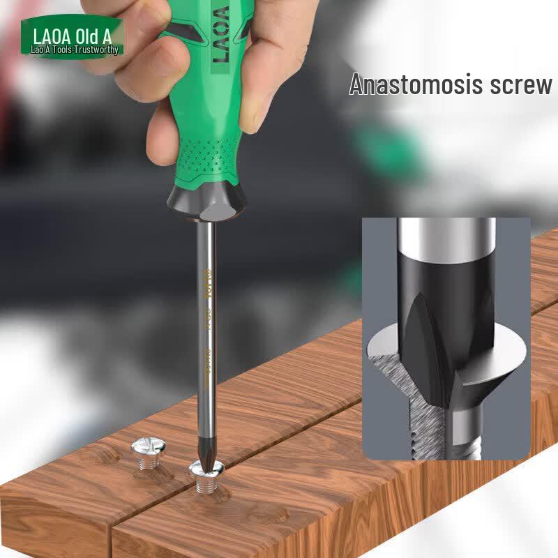 LAOA Phillips Screwdriver with Rubber Handle