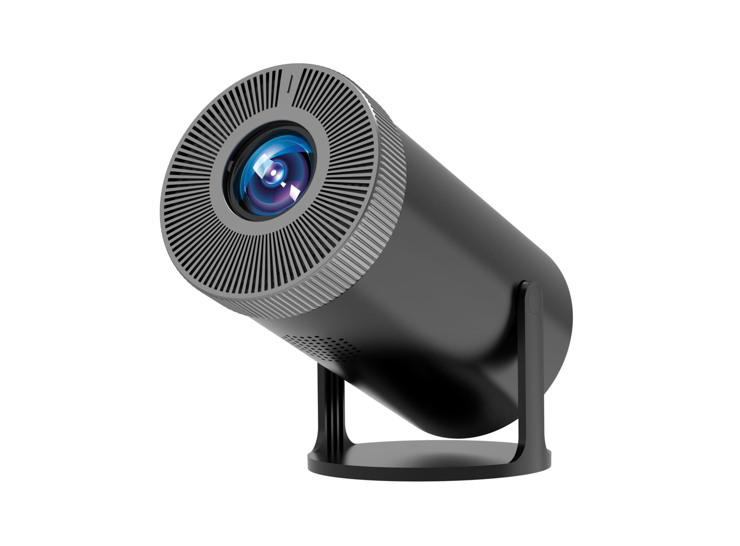 

Compact projector in 4K latest Android TV 1080P ceiling instant zoom automatic keystone home household high short distance can be connected to білий