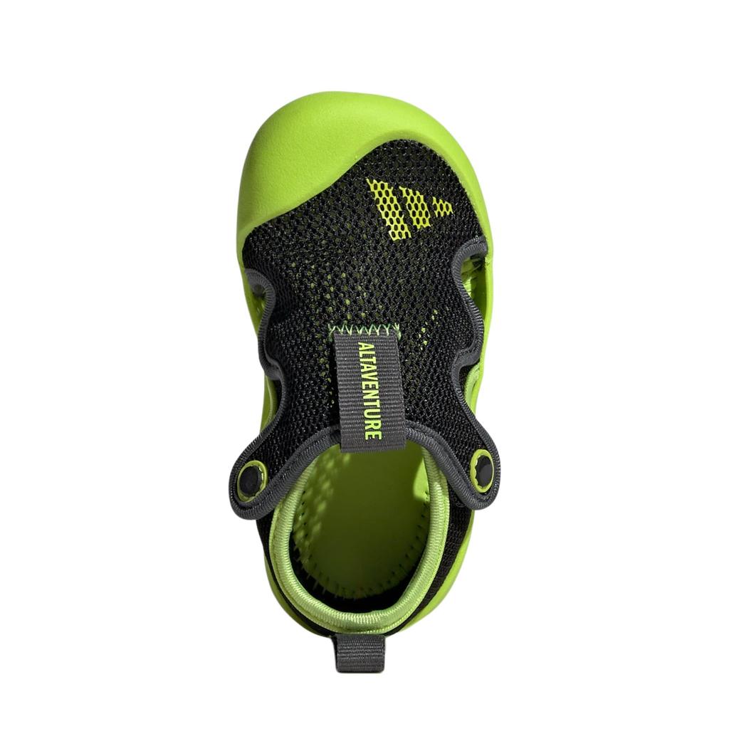 Adidas Altaventure 3 Mesh Versatile Comfortable Slip-Resistant Durable Low-Top Walking Shoes Baby Shoes Black Green JP5756