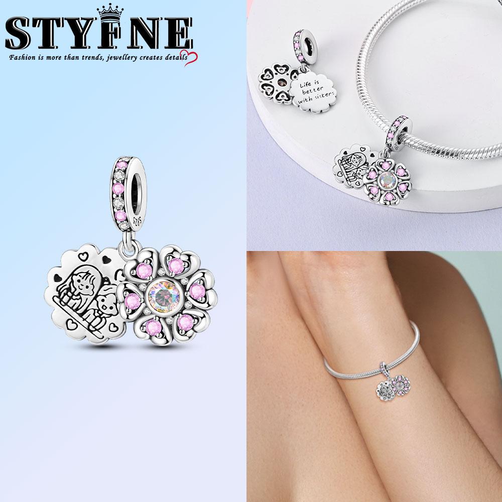 Copper Infinity Love Dangle Charms Like Snake Entangle Beads Fit Original Bracelet Diy Fine Jewelry Gifts For Women