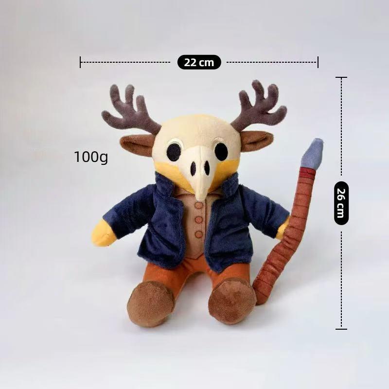 99 Nächte im Wald Das Hirschmonster Kuscheltiere Plüschtiere,Stofftier für Fans Kinder Weihnachtsgeburtstagsgeschenke