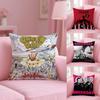 G-Green Day S-Saviors Cushion Cover Soft Short Plush Double-Sided Printing Home Decor Machine Washable Pillow Case Gift