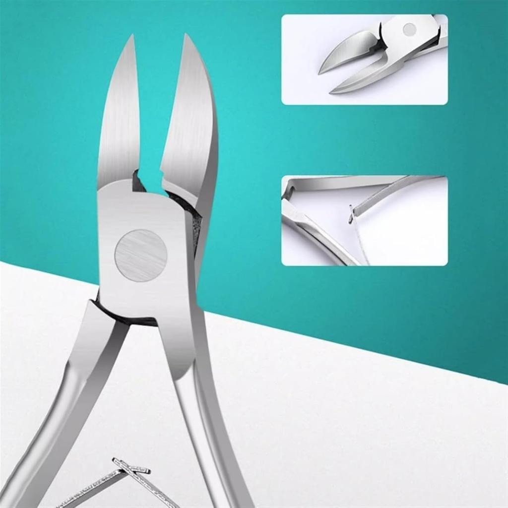 Nail Clipper Kit Manicure Set, Professional Nail Clipper Kit Manicure Kit, 8 Pcs Stainless Steel Nail Care Kit Pedicure Grooming Kit, with Leather