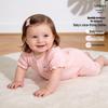 Beibeiyi 7A Antibacterial Cotton Short-Sleeve Romper 2-Pack for Girls