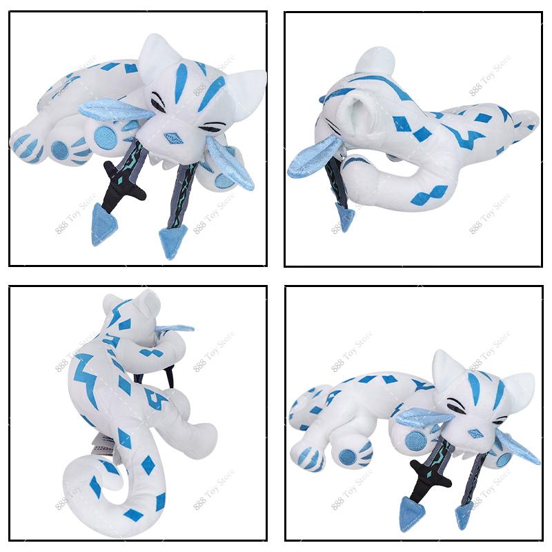 Plush Toys Anime Charizard Aurorus Aerodactyl Chien-Pao Tinkaton Lunala Groudon Shiny Gyarados Stuffed Peluche Kids Doll