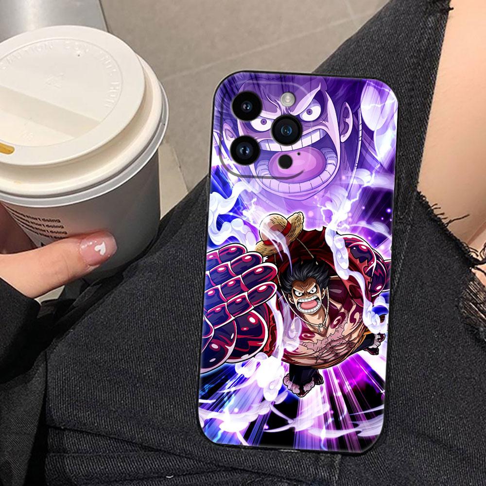 One Piece Monkey D Luffy Nina Cover Phone Case For Iphone Apple 17 AIR 16E 16 15 14 13 12 11 Pro XR Max 8 7 Plus TPU Case Funda