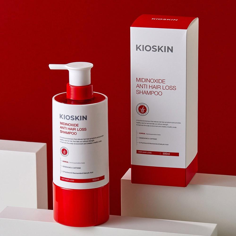 Minoxidil Silikonfreies Bierhefe Shampoo gegen Haarausfall, 1 Packung, 500ml