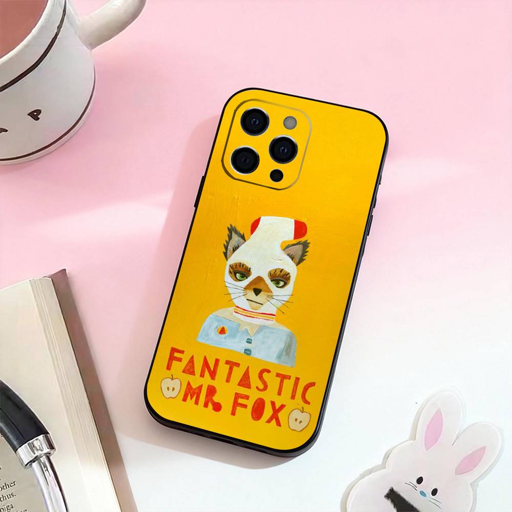 The F-Fantastic Mr. Fox Phone Case Silicone Soft For IPhone 17,16,15,14,13,12,11,XS,Plus Pro Max