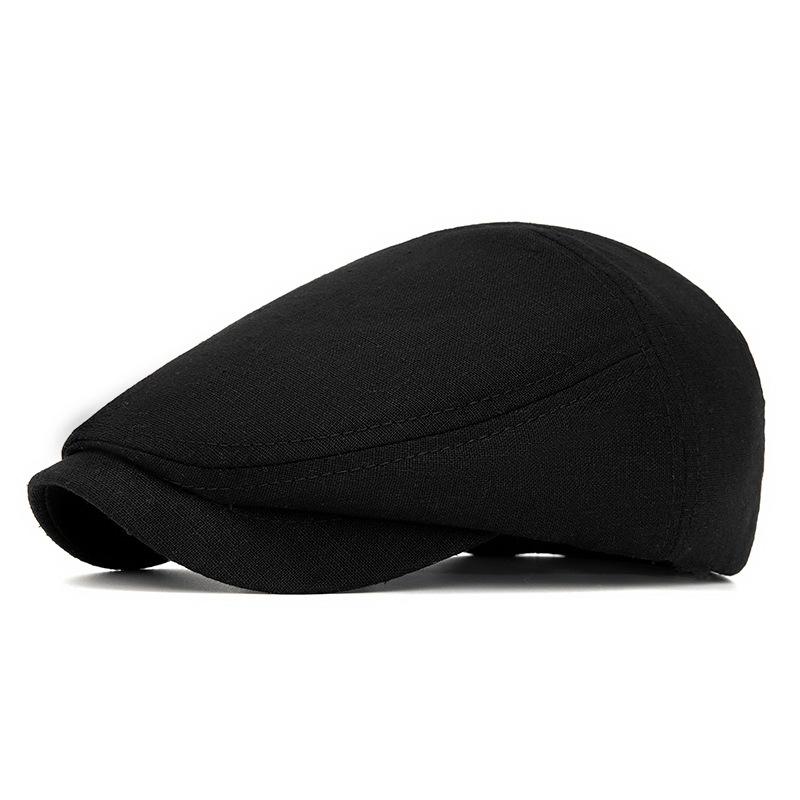 Men's Spring Cap Striped Beret Retro Forward Cap Women's British Newspaper Boy Hat Sun Hat