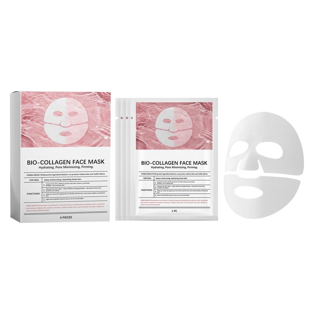 Collagen Mask Moisturizing Mask, Shrinking Pores, Delicate Skin, Facial Wrinkle Patch,20ml 4pcs/box,1pc,