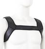 Neoprene Protector Muscle Harness Black - Kiotos - Men's Harness