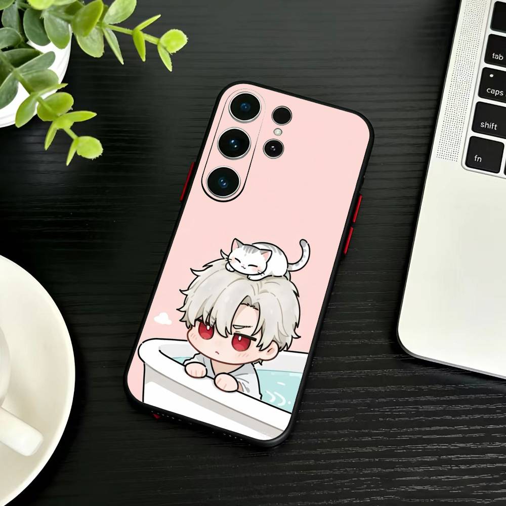 L-Love And Deepspace Phone Case For Samsung S26,S25,S24,S23,S22,S21,S20,Plus,Fe,Lite,Others Black Cover