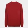 TRIES Men's Semi-High Collar Wool Blend Sweater