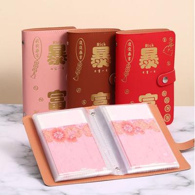 PU Leather Budget Binder Refillable Account Book Planner Organizer  Office Stationery Supplies