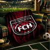 Heidenheim Squad Blanket Lightweight Ideal Bedding Blanket Perfect for Travel, Camping, Living Rooms, Offices, Sofas, Fan Christmas gift