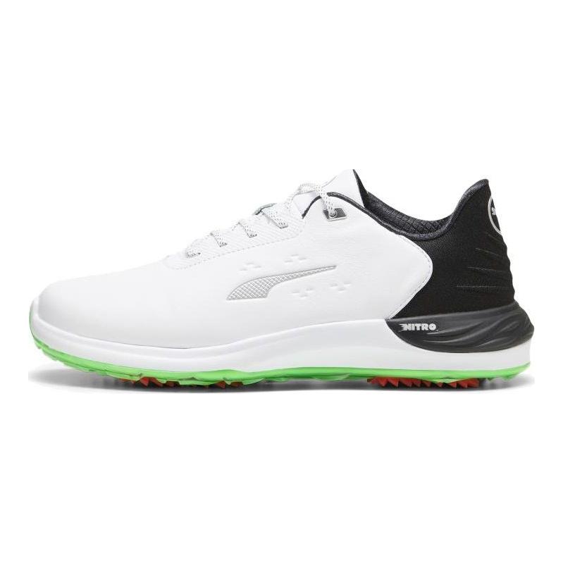 Puma Phantomcat Nitro Low Top Golf Shoes Men sneaker White Black Green 378939-01