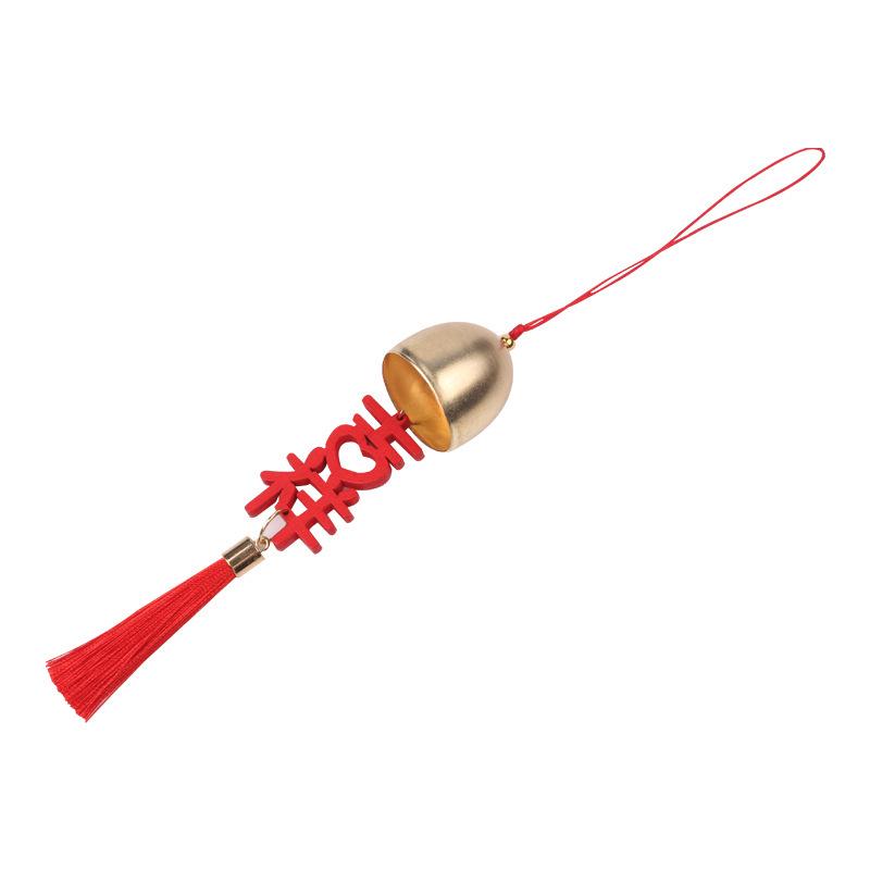 Weihnachts-Windspiel-Anhänger – DIY-Türschmuck zum Aufhängen und Wunschkarten-Accessoire