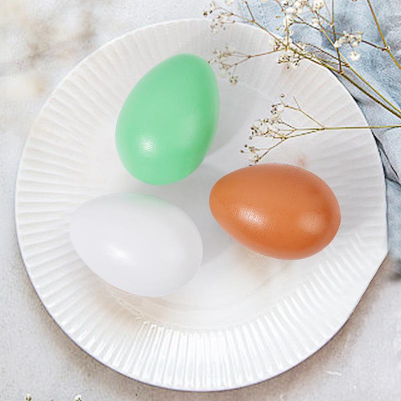 Kinder Simulation Spielhaus Dreifarbiges Ei DIY Handgezeichnetes Bild Graffiti Ei Spielzeug