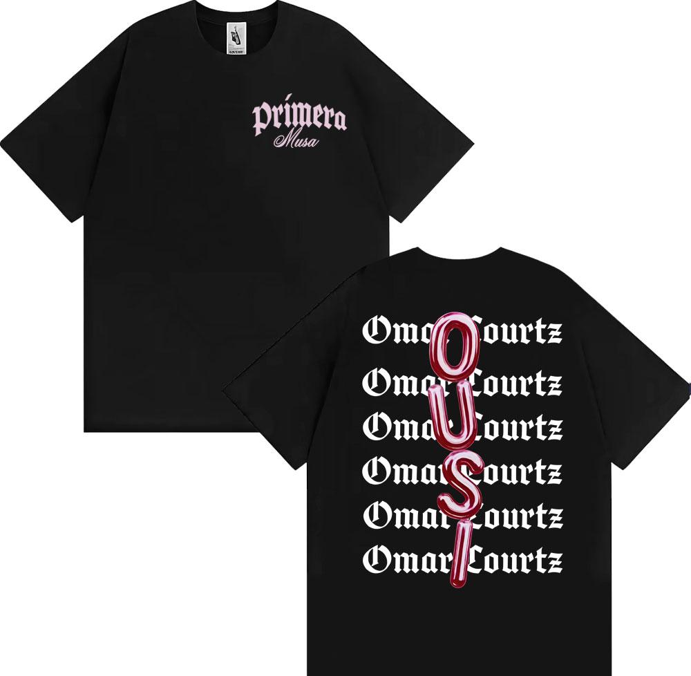 Omar Courtz Primera Musa Graphic T Shirt Men Women Clothing Hip Hop Fashion Tshirt Harajuku Casual Cotton Short Sleeve Tshirts