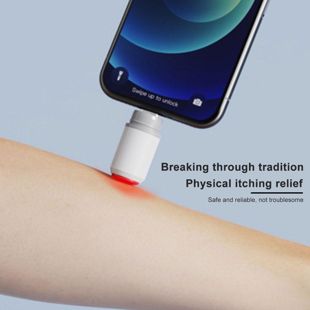 1/2PCS Electronic Mosquito Bite Pen Chemical-Free Natural Mosquito Bite Heat Pen Anti-Itch Pen for Adult Children Camping Travel