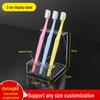 Acrylic Transparent Display Stand for Toothbrushes, Lipsticks, Eyebrow Pencils, and Pens