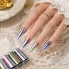 Lace Design Nail Stickers Laser Nail Art Stickers Fashion Nail Foils  Manicure DIY