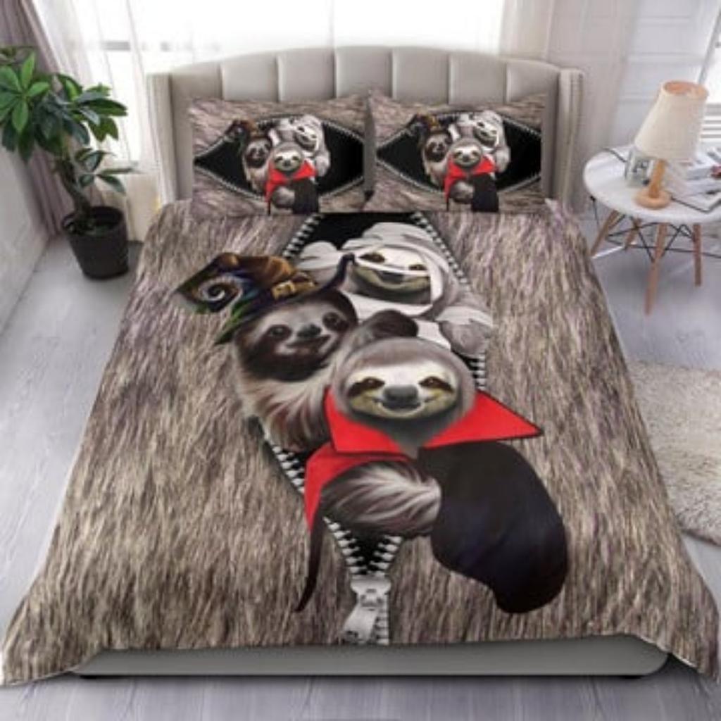 Tmarc Tee Sloth Costume Halloween Unique Halloween Gift Ideas Bedding Sets Home Bedclothes
