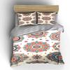 Mandala Floral Pattern Bedding Set Bedding set (1 duvet cover, 2 pillowcases, duvet not included)