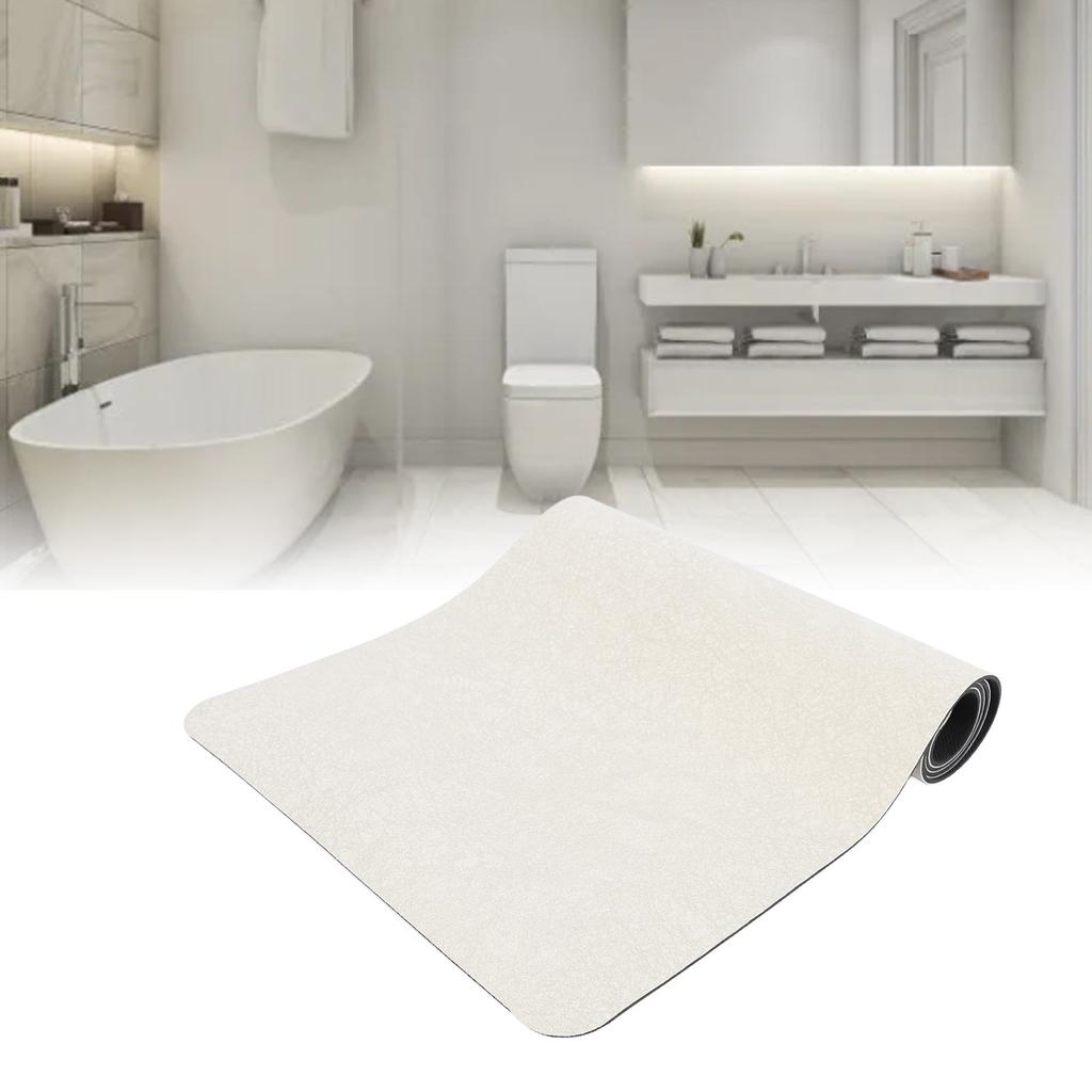 Bathroom Rug Slip Resistant Quick Dry Strong Water Absorbent Bath Mat for Bathroom Floor 40 X 120cm