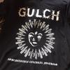 Vtg Gulch Band Bullet Circle Cotton Black Full Size Unisex Shirt