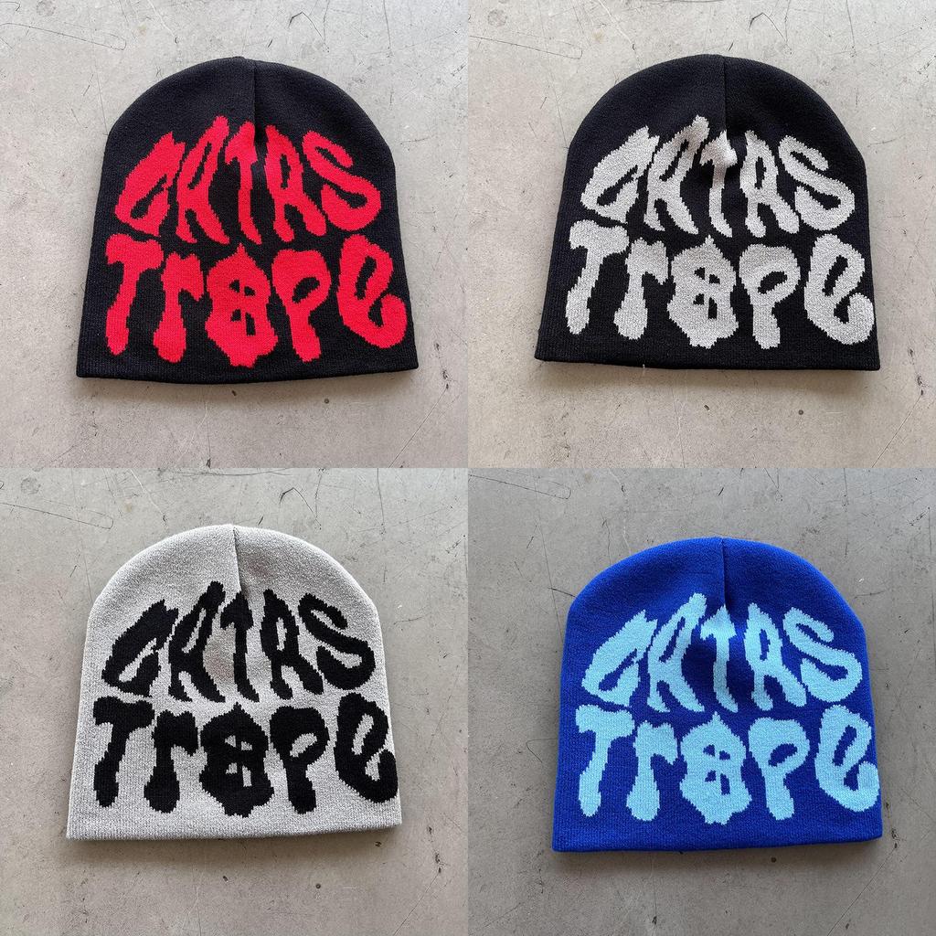 Knitted Letter Knit Hat For Winter Warmth Men Women Casual Outdoor Wear