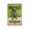 Segni Metallici Bici Vintage Poster Retro Bici da Ciclismo Decorazione Bar Pub Club Shabby Chic Pittura Artistica da Parete Targhetta 20x30cm