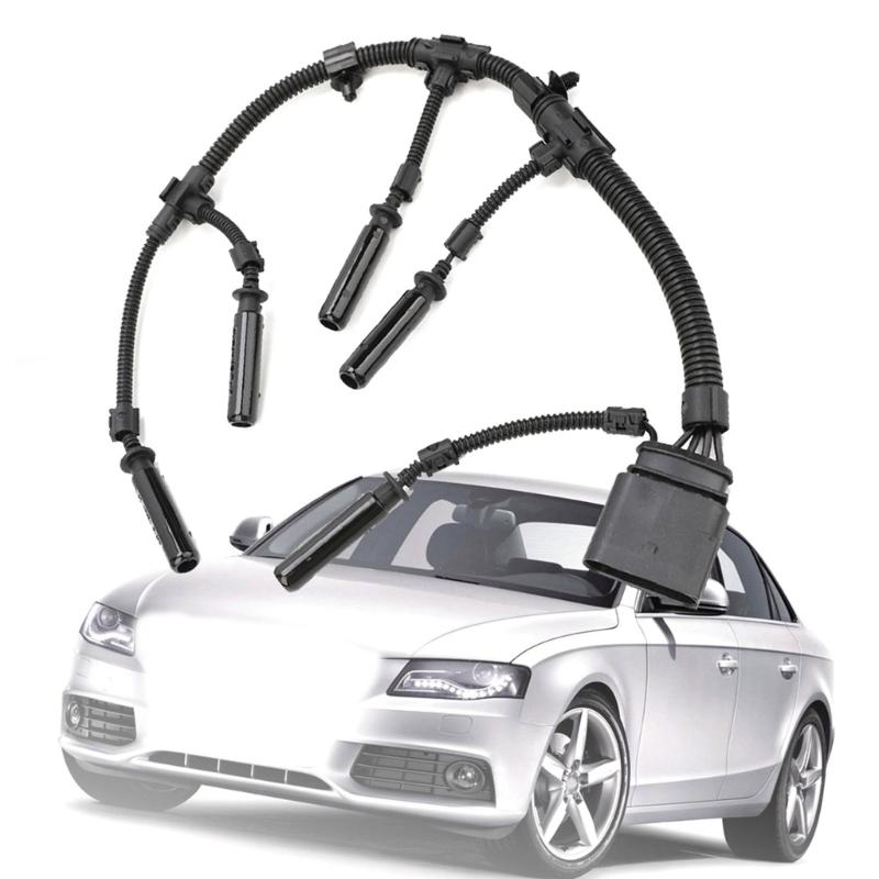 Glow Plug Bridge Wiring Harness 070971277B 299220 for 2.0 2.5 2003-2010 Glow Plug Connector Replacement