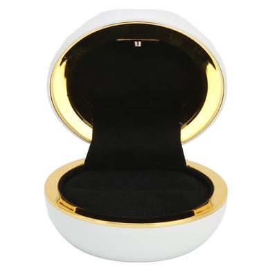 Ring Box with LED Light Exquisite Elegant Jewelry Display Gift Box for Wedding Proposal