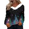 Long Sleeve Shirts For Women Cute Tops Christmas Prints Tees Blouses Casual Plus Size Basic Tops Pullover