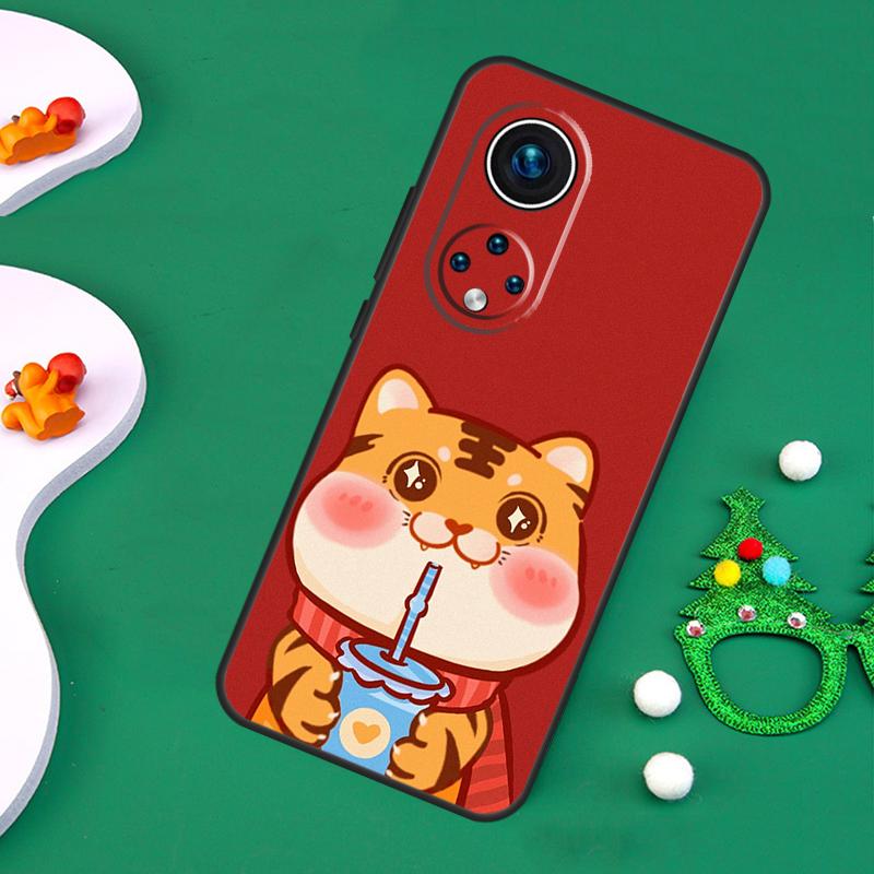 

Забавный Мультяшный Чехол с Тигром Для Honor Magic 7 Pro 6 5 50 70 90 200 Lite X9b X9a X8a X8b X7a X6a X8 X9 X9c Чехол Honor 70