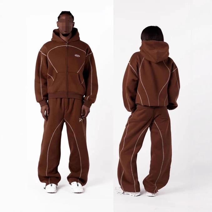 Y2K American Street 2025 Hot-selling Hoodie Casual Sweater Set Cardigan Jacket Trend