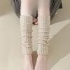 White Pile Socks, Women's Leg Covers, Slimming Spring and Autumn Calf Socks, Long Stockings, Autumn and Winter Socks