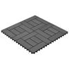 VidaXL 11x WPC Decking Tiles Grey Garden Decking Panel 41551